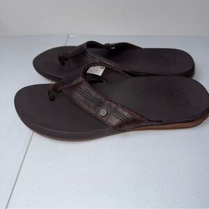 Reef Men's Dark Brown Flip-Flops